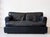 Black Leather Two-Seater Sofa by Arcon Italia, Italy, 1980s For Sale - Image 15 of 15