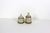 Vintage studio pottery speckled stoneware salt and pepper shakers. These are signed by the artist on the bottom. Please...