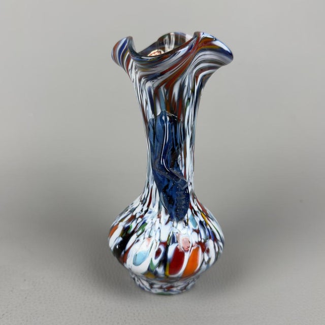 Murano Glass Vase from Fratelli Toso, 1970s For Sale - Image 4 of 11