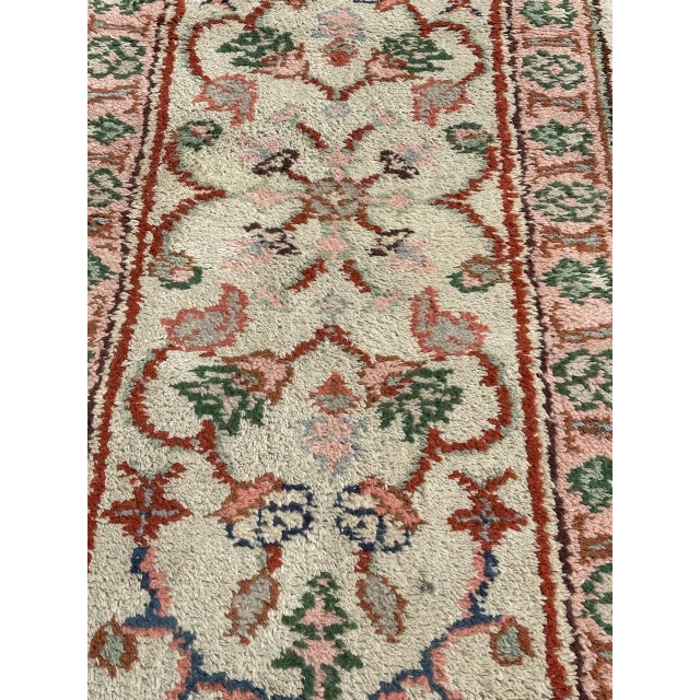 Antique Moroccan Oushak Style Rug, 1920s For Sale - Image 12 of 17