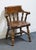 THOMASVILLE FURNITURE Pine Manor Collection Rustic Americana Dining Arm Chair 8321-835 31" High 25" Wide 19.5" Deep Seat:...