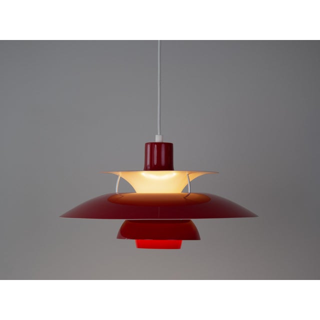 Vintage Danish PH 5 Lamp by Poul Henningsen for Louis Poulsen, 1990s For Sale - Image 3 of 9