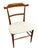 Vintage Mid-Century Modern Dining Chair in the Style of Milo Baughman - Upholstered Seat & Sculpted Wood Back For Sale - Image 9 of 9
