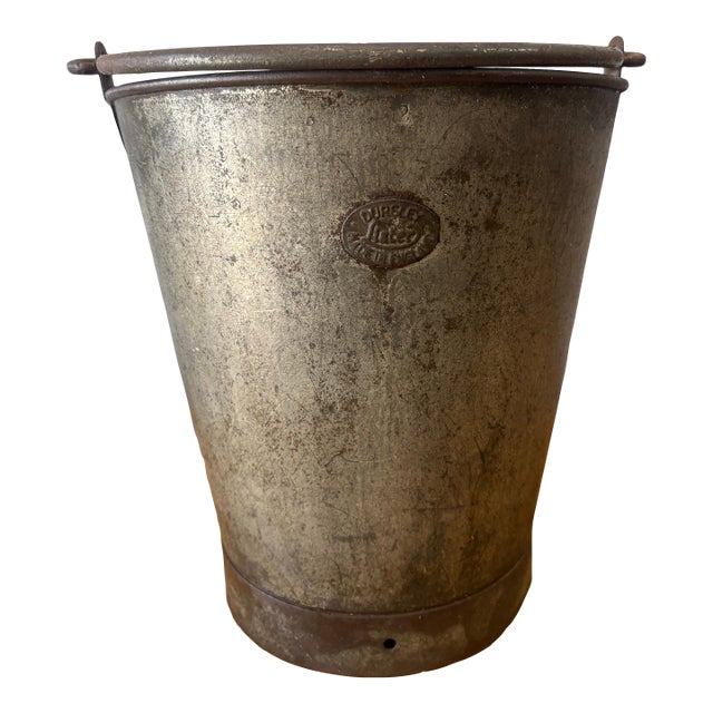 Vintage English Dairy Bucket For Sale