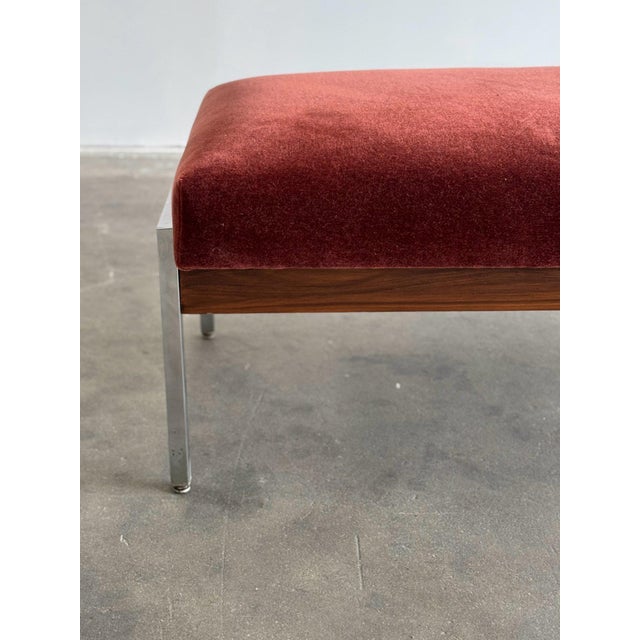 1970s Daybed in Mohair For Sale - Image 4 of 12