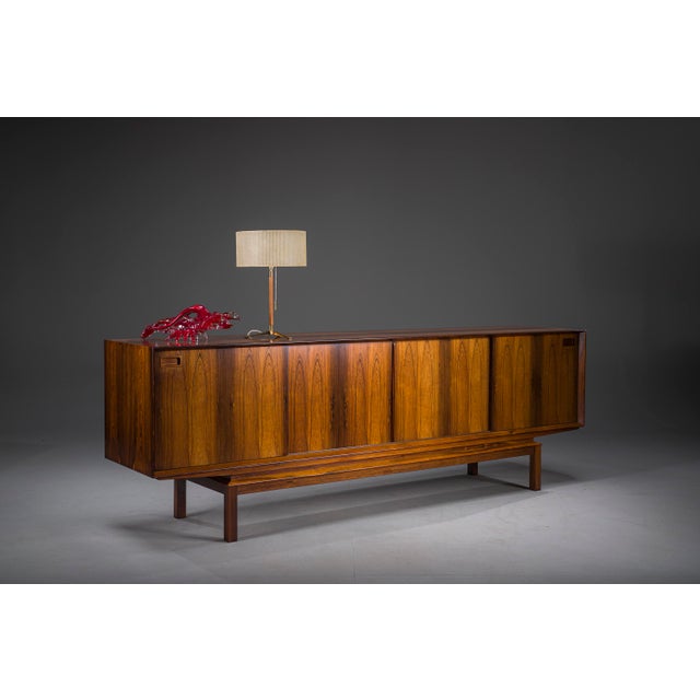 Large Danish Sideboard by Johannes Andersen for Christian Linneberg, 1960s For Sale - Image 12 of 18