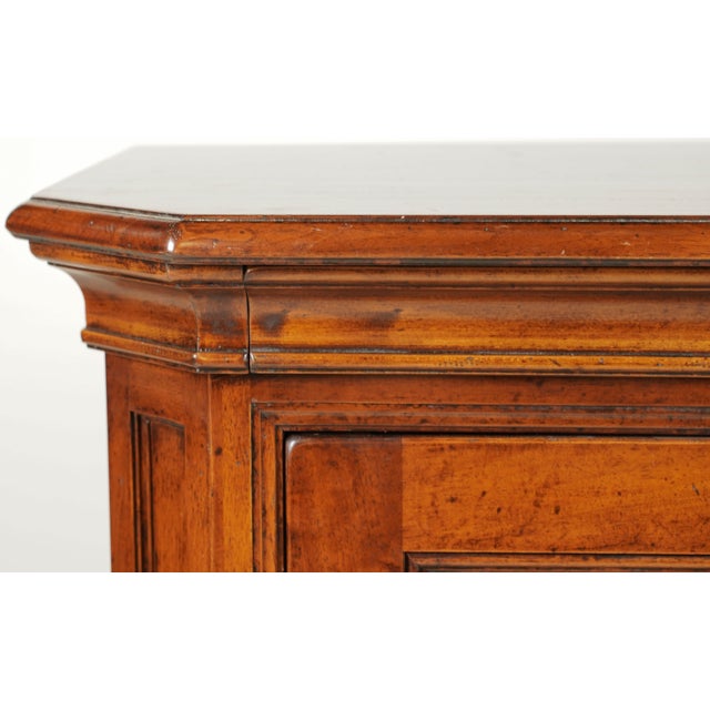 Baroque Italian Baroque-Style Side Cabinet Solid Hardwood Locking With Key For Sale - Image 3 of 8