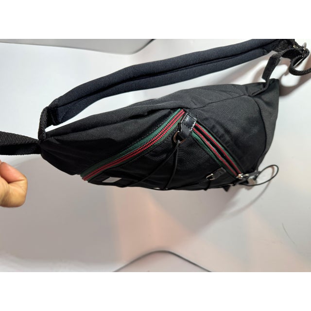 Gucci Gucci Vintage Black Nylon , Small Eden Day Back Pack Black, Made in Italy For Sale - Image 4 of 18