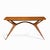 Wood Mid 20th Century Giuseppe Scapinelli Mid Century Brazilian Walnut Console Flip Top Dining Table For Sale - Image 7 of 11