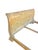 Vintage Henredon Charles X Collection King Sleigh Bed Light Burl Wood French For Sale - Image 14 of 18