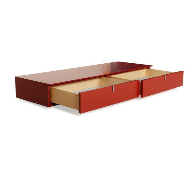 Kettnacker Wooden Sideboard in Red For Sale - Image 4 of 13