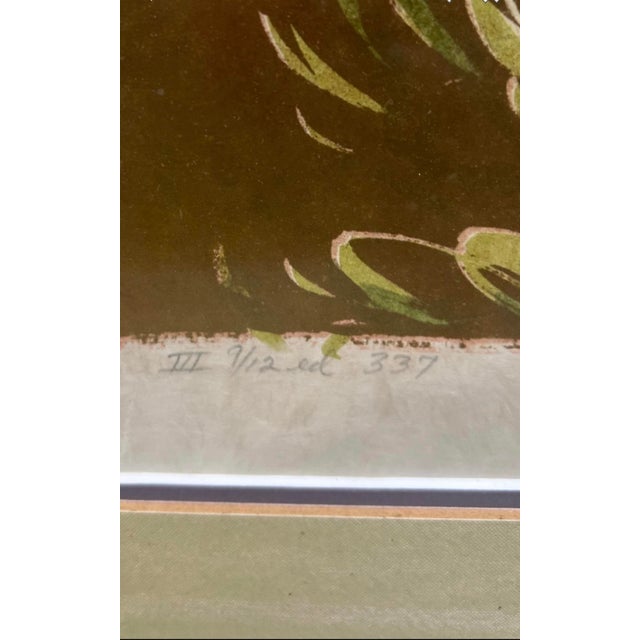 Late 20th Century Edna Hibel “Setsu (Chinese Celebrant)” Hand-Signed & Numbered Limited Edition Lithograph, Framed For Sale In Providence - Image 6 of 6
