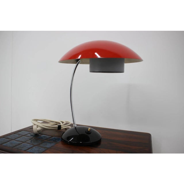 Josef Hurka Mid-Century Table Lamp by Josef Hurka for Drukov, 1960s For Sale - Image 4 of 8