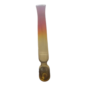 Contemporary Greenwich Flint Craft Tall Decorative Ombre Glass