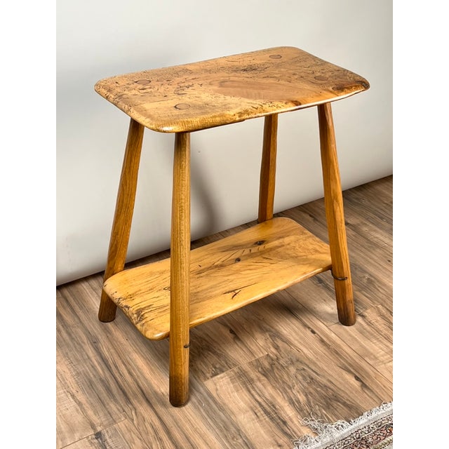 This beautifully handcrafted Wabi Sabi style bench by Neil Panyik embraces the organic imperfections and natural beauty...