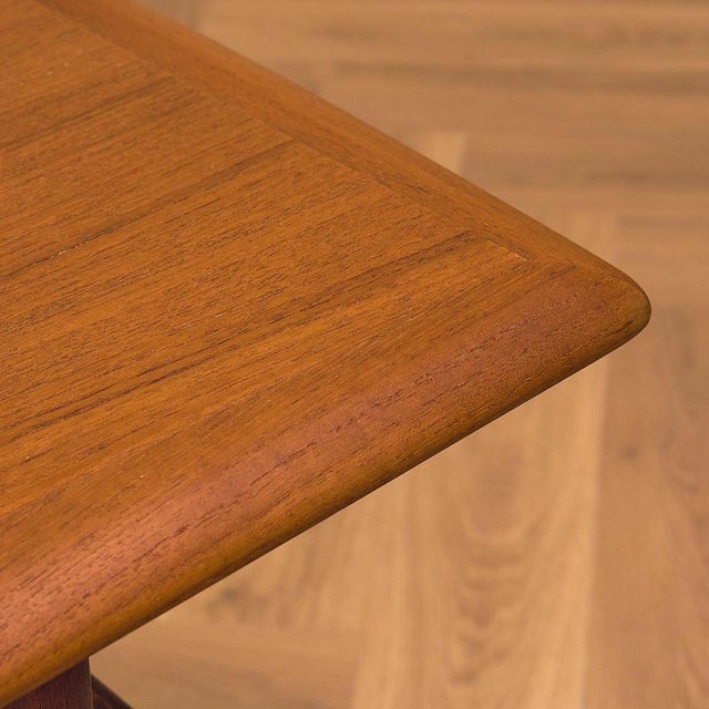 Wood Swedish Coffee Table in Teak from Ikea, 1950 For Sale - Image 7 of 9