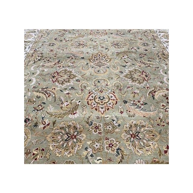 10x14 Indian Agra Area Rug - 106226 For Sale - Image 12 of 15