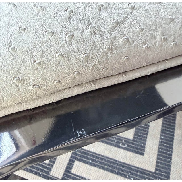 Set of Six Design Institute America Ostrich Dining Chairs, Dia For Sale - Image 11 of 12