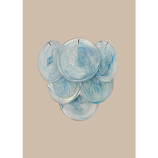 ORIGINAL MURANO GLASS AVAILABLE IN OTHER COLORS MAKE IT THE COLOR COMBINATION YOU LOVE PRICE IS FOR PAIRS. Pair of Italian...