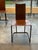 Black Vintage Cantilever Dining Chairs in Saddle Leather by Thema, Italy, 1970s, Set of 4 For Sale - Image 8 of 13