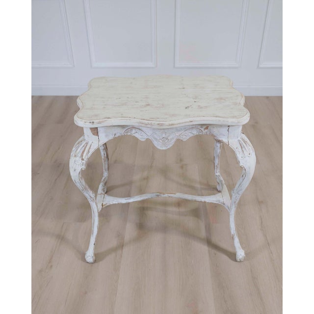 Swedish 19th Century Carved Table For Sale - Image 9 of 11
