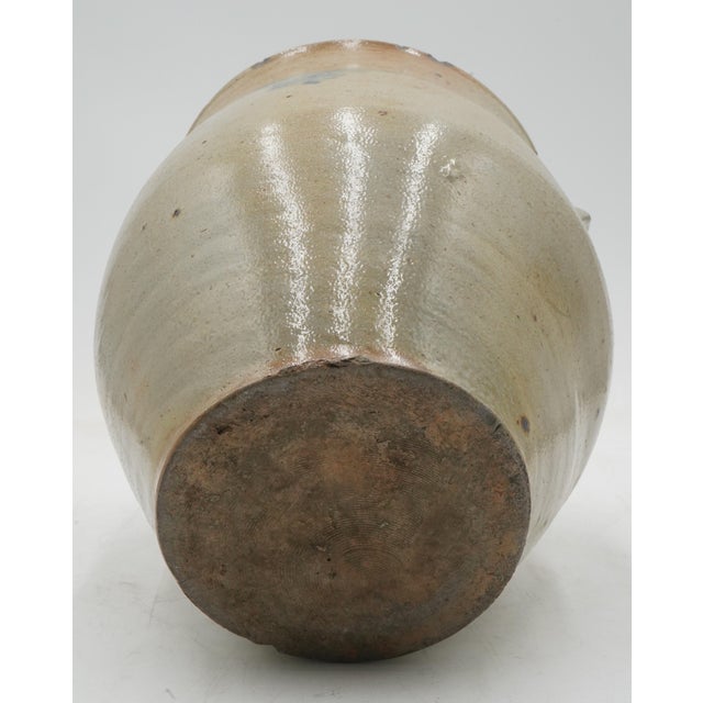 Blue Smith & Day Mid 19th Century 2 Gallon Blue Stoneware Crock For Sale - Image 8 of 9