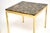 Vintage Swedish Brass and Stone Side Tables, 1970, Set of 2 For Sale - Image 10 of 11