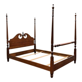 Solid Cherry Harden Furniture Queen Bed For Sale