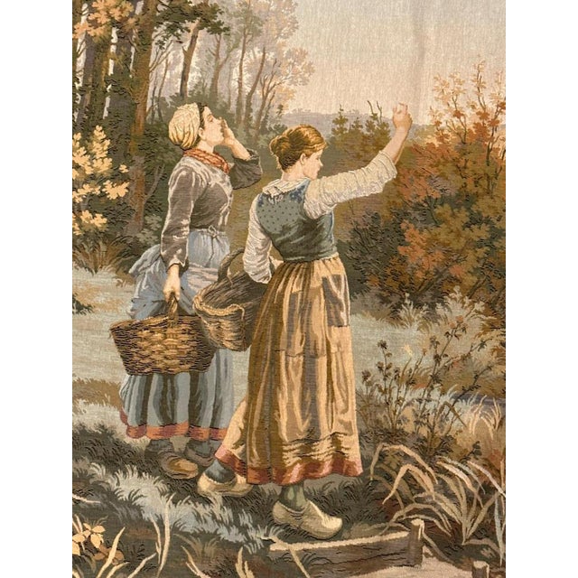 Vintage Aubusson French Jaquar, 1970s For Sale - Image 3 of 18