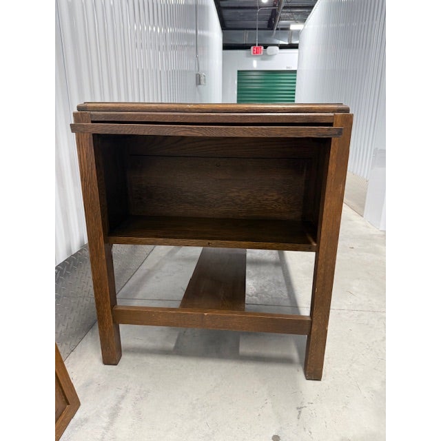 1920s Auglaize Arnold Library Desk For Sale In Detroit - Image 6 of 17