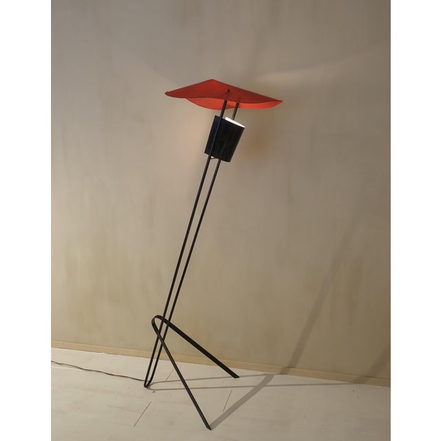 Floorlamp in the style of Pierre Guariche, France 1970's European Plug (up to 250V).The wiring of this item may be...