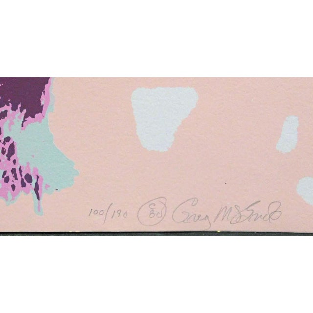 "Orchid" by Greg McBride Hand signed, numbered and titled by the artist Original Limited Edition Serigraph Size: 28" x 20"...