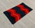Red 1ft 11in × 3ft 7in Southwestern Flat Weave Zigzag Area Rug For Sale - Image 8 of 12