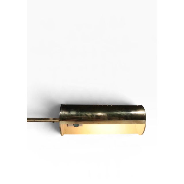 Mid 20th Century Mid Century Modern Brass Flex Arm Desk Lamp by Walter Von Nessen For Sale - Image 14 of 18