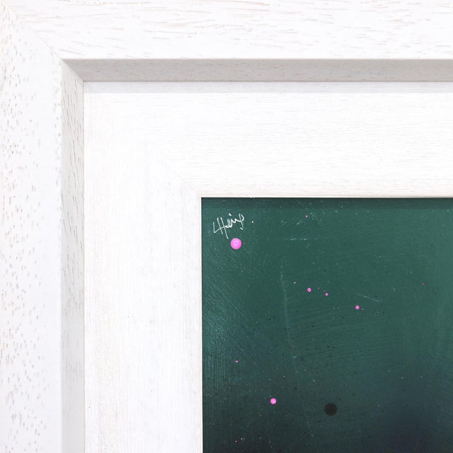 2020s Deep Green - Original Botanical Mixed Media Painting by Lee Herring For Sale - Image 5 of 9