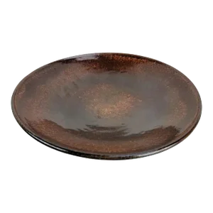 Studio Art Stoneware Bowl by H. Martin Handmade Centerpiece Bowl Signed