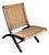 Hans Wegner Folding Woven Rope Chair For Sale