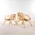 : 1960’s Rattan Armchairs with Handles – Pair. Good simple handmade French chairs from the sixties in very good original...
