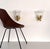 Set of two gorgeous wall lamps made of transparent thick Murano glasses in light wavy shape and sturdy brass wall bracket....
