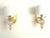 A pair of barbara barry for baker furniture murano glass gold fleck wall sconces height 35cm width 18cm depth 26cm e12 /...