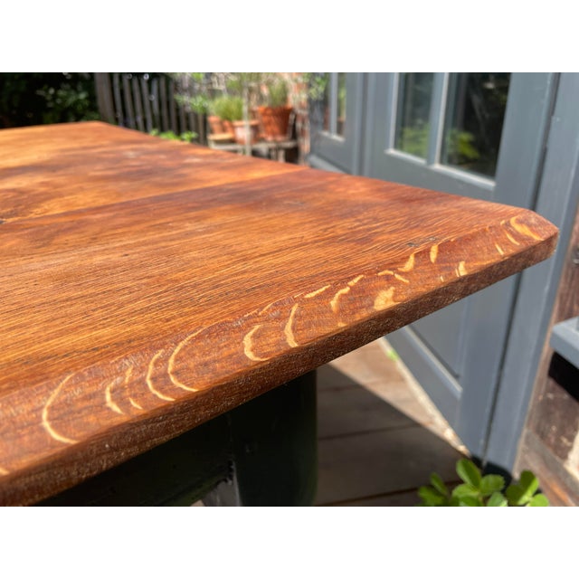 Wood Painted Table in Wood For Sale - Image 7 of 18