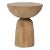 Brea Modern Wood Side Table For Sale