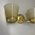 Minimalist Brass and Glass Theatre Wall Light in the style of Stilnovo, Italy, 1920s For Sale - Image 9 of 18