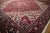 Red Vintage Mehrivan Square Carpet - 11'3" x 11'10" For Sale - Image 8 of 10