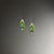 Natural Tourmaline Diamond Earrings 14k Gold 1.87 TCW Certified For Sale - Image 4 of 11