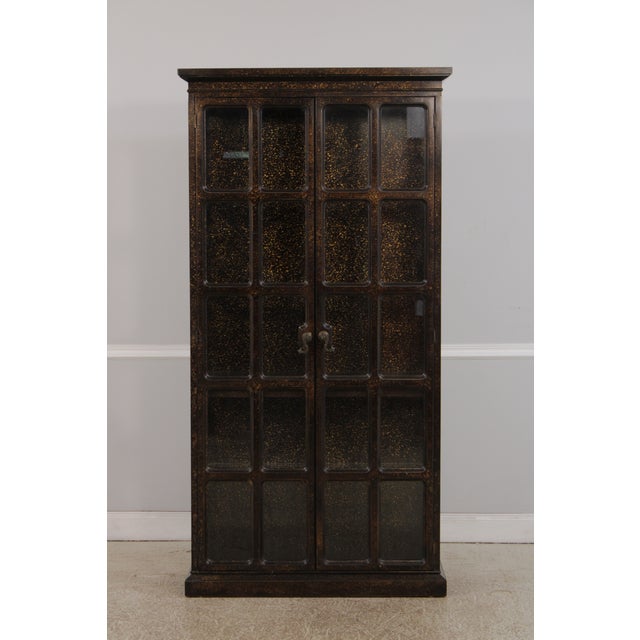 Age: Approx: 40 Years Old Details: ET CETERA Collection Removable Shelves Quality Construction Large Impressive Cabinet...