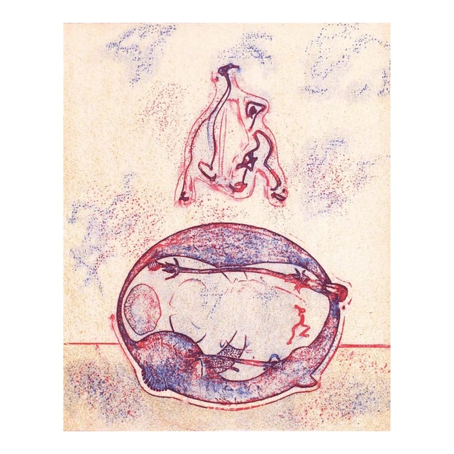 Max Ernst Original Lithograph Apres Moi XXe Siecle 1971 For Sale