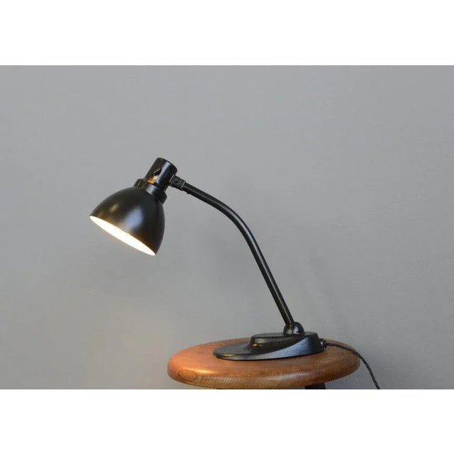 Gold Model 701 Table Lamp by Marianne Brandt from Kandem, 1920s For Sale - Image 8 of 9