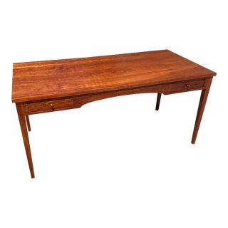 Thomas Moser Four Leg Cherry Writing Desk For Sale