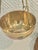 Mid 20th Century Vintage Italian Hollywood Regency Brass Balance Scale With Floral Enamel Decoration For Sale - Image 5 of 8